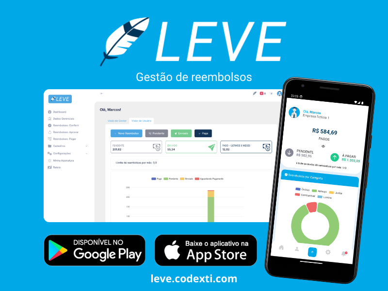 Interface de fluxo financeiro corporativo